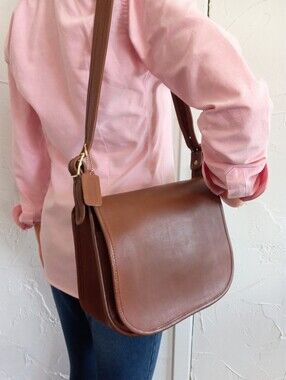 Coach NYC Bonnie Cashin #9170 Classic Pouch, British Tan